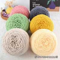 8-Ply Cotton Blend Yarn for Tufting Guns and Embroidery, 4.2oz Skein
