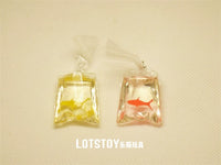 Miniature Simulation Goldfish Model for Micro Landscape Decor