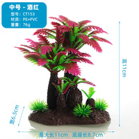 Miniature Artificial Coconut Palm Tree for Aquarium and Landscape Decoration