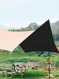 Outdoor Camping Tarp Tent Sunshade Canopy for BBQ Picnic