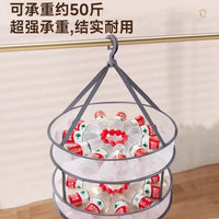 Foldable Mesh Drying Rack for Delicates, Sweaters, and Laundry