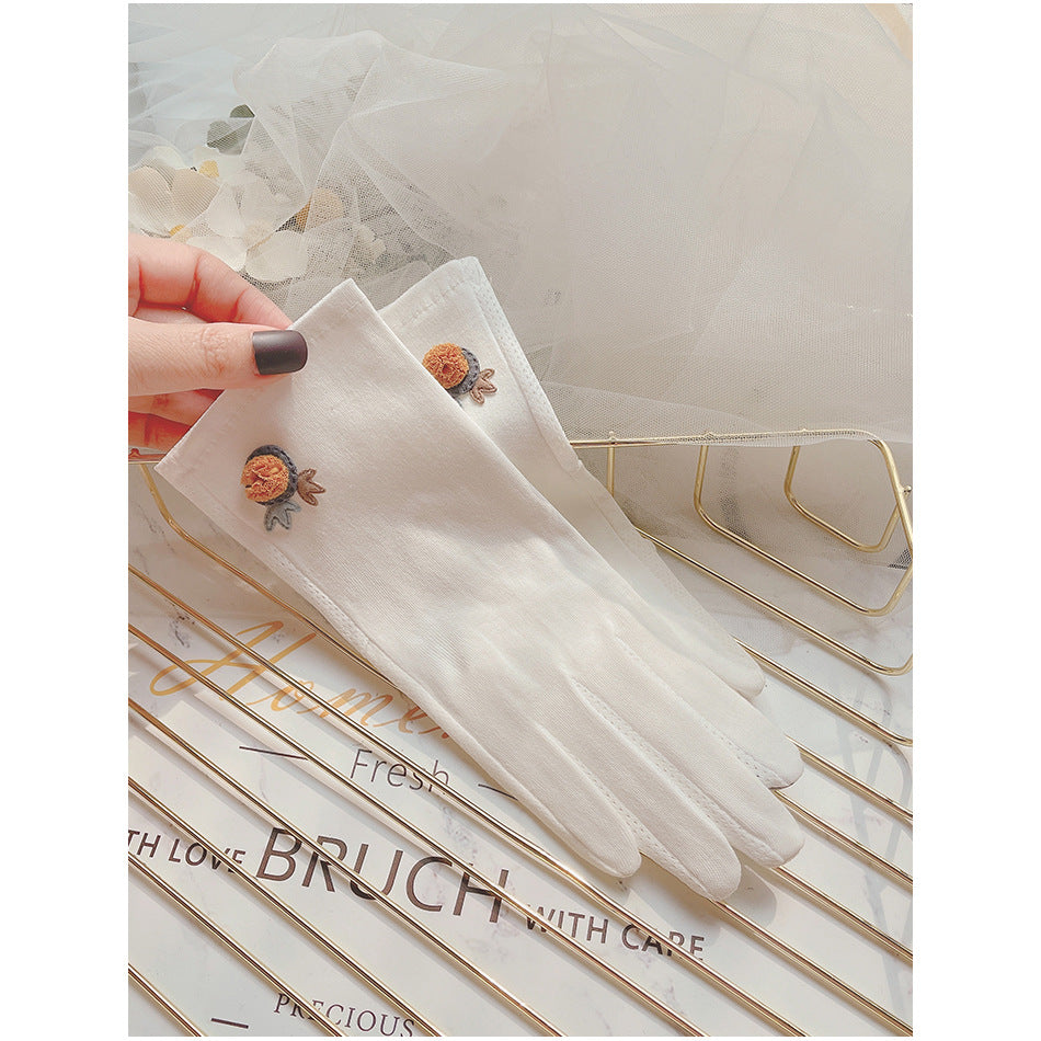 Women's Touchscreen Driving Gloves for Spring, Autumn, and Winter - Anti-Slip UV Protection