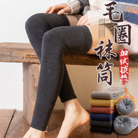Thickened Terry Over-the-Knee Socks for Winter Warmth and Leg Protection