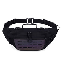Multifunctional Laser Reflective Waist Pack for Outdoor Sports Cycling Fishing