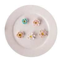 Clay Polymer Petal Earring Molds for DIY Crafting