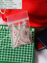 Miniature Dollhouse Study Supplies Set - Cutting Mat, Rulers, Caliper for OB11 Dolls