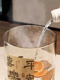 New Vintage Style Glass Cold Water Pitcher with Faucet, Large Capacity High Temperature Resistant Household Beverage Dispenser for Fruit Tea