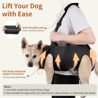 Adjustable Pet Dog Rehabilitation Harness for Disabled Senior Dogs