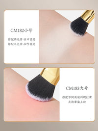 Langyan Oblique Head Liquid Cream Blush Contour Highlight Brush Set