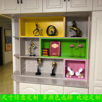 Modular Cube Storage Organizer Bookshelf with Adjustable Shelves for Kids Room and Modern Home Decor