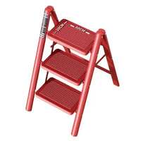 Foldable Telescopic A-Frame Ladder, Heavy-Duty Multi-Functional Step Stool for Home Use