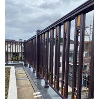 Zinc Steel Fence Panel for Residential, School, Factory, and Park Boundaries - Customizable Security Barrier