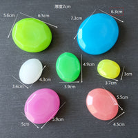 Glow-in-the-Dark Stacking Stones for Garden, Aquarium, and Kids' Play - 315g Luminous Pebbles