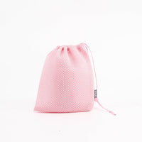 Drawstring Mesh Storage Bags for Toys and Sundries, Elastic Polyester