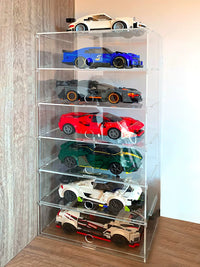 Acrylic Dustproof Display Case for Tomica Mini 4WD Model Cars