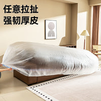 Disposable Dustproof Furniture Cover with Elastic Hem for Moving and Storage