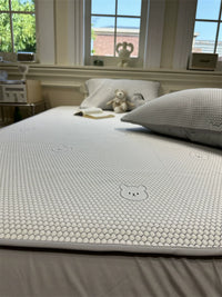 Jacquard Bear Ice Bean Cooling Mat 3-Piece Set for Summer