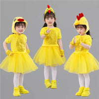 Kids' Yellow Duck/Chick Performance Costume