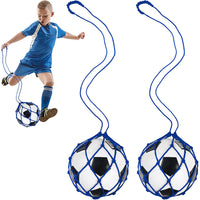 Soccer Kick-Up Control Net Bag with Elastic Rope for Training