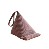Mini Creative Solid Color Phone Holder Pillow for Desk and Bedside