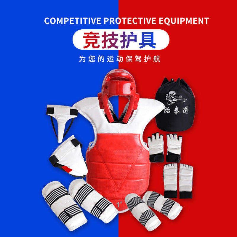 Taekwondo Protective Gear Set for Boxing Training and Combat Sports