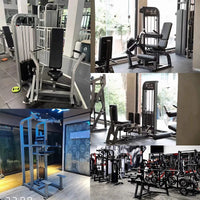 Hummer Strength Training Machine Seated Chest Press Bicep Curl Gym Equipment