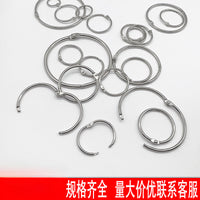 Loose Leaf Binder Rings for DIY Albums and Notebooks, Metal Book Rings