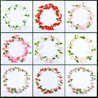 Artificial Cherry Blossom Garland for Pipe and Balcony Decoration
