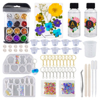 DIY Epoxy Resin Craft Kit with Molds for Coasters, Pendants, Bookmarks, Bracelets, and Phone Grips