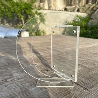 Moon Guka Card Holder Rotating Stand 3-inch Photo Frame DIY Acrylic Display