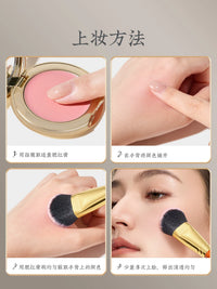 Langyan Oblique Head Liquid Cream Blush Contour Highlight Brush Set