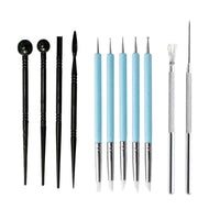 Clay Indentation and Detail Sculpting Tools for Polymer Clay, Pottery, and DIY Craft Models