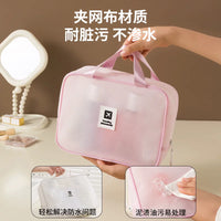 Portable Waterproof Travel Toiletry Bag Large Capacity Cosmetic Organizer with Handle