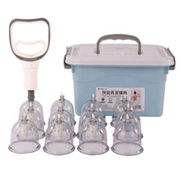 BY Baoyi Electric Cupping Therapy Set with Storage Case and Acupoint Chart