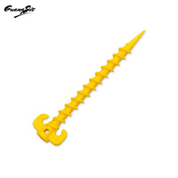 Heavy-Duty T-Type Plastic Tent Stakes for Outdoor Camping and Wind Rope Fixing