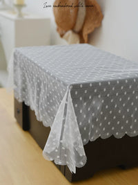 Lace Dust Cover for Small Appliances, Coffee Machines, Printers, and Fax Machines