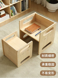 Kids Wooden Chair with Backrest for Kindergarten, Dining, and Home Use