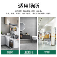 Square Rainproof Exhaust Vent Cover for Dryer and Ventilation Systems
