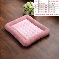 Pet Bed Dog Mat Winter Warm Small Medium Pet Nest Cat Bed Teddy Velvet Cushion