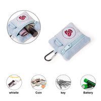 Women's Mini Outdoor Credit Card Key Pouch Sports Coin Earphone Bag