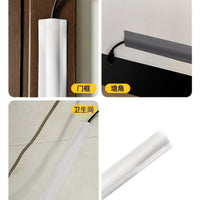 Self-Adhesive Cable Raceway for Wall and Floor Cord Management