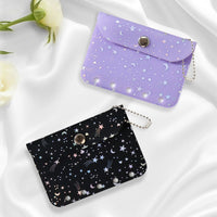 M5 Loose-Leaf Notebook Refill Pouch, PVC Card Holder, Portable Coin Purse with Hanging Loop