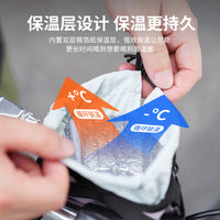 ACRUNU Bicycle Water Bottle Bag, Waterproof Front Frame Bag for Mountain & Road Bikes, Insulated Cycling Shoulder Bag