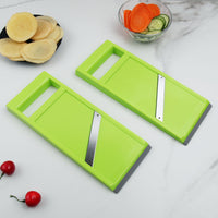 Multifunctional Handheld Stainless Steel Vegetable Slicer for Kitchen