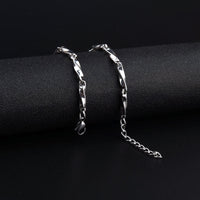 Mobius Titanium Steel Bracelet for Men and Women, Hip-Hop Style, Minimalist Design