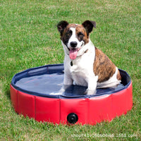 Foldable Pet Swimming Pool and Bath Tub for Dogs