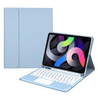 Bluetooth Keyboard Case for iPad 10.2, Air 4, Pro 11-inch with Touchpad
