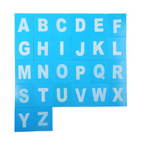 Montessori Sandpaper Alphabet Tracing Boards for Early Education