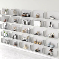 Wall-Mounted Iron Art Storage Shelf for Living Room, Bedroom, Balcony