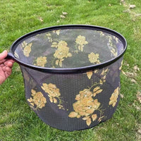 Black Gold Fishing Landing Net Head with Anti-Snag Quick-Dry Mesh